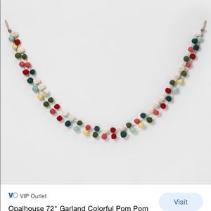 Opal House Pom Pom Garland